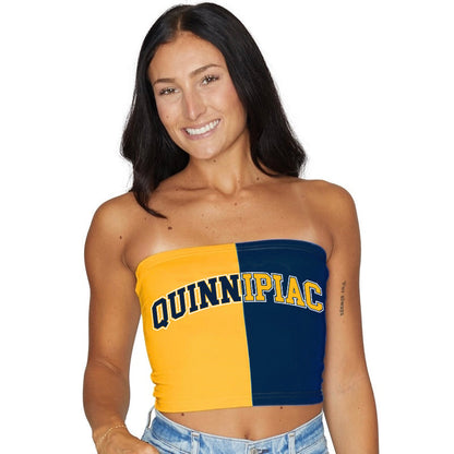 Quinnipiac Two Tone Womens Tube Top Officially Licensed