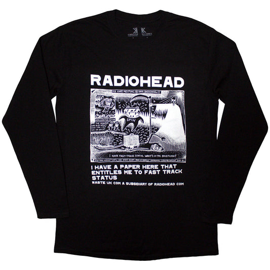 Radiohead Ice Caps [L/S Shirt]