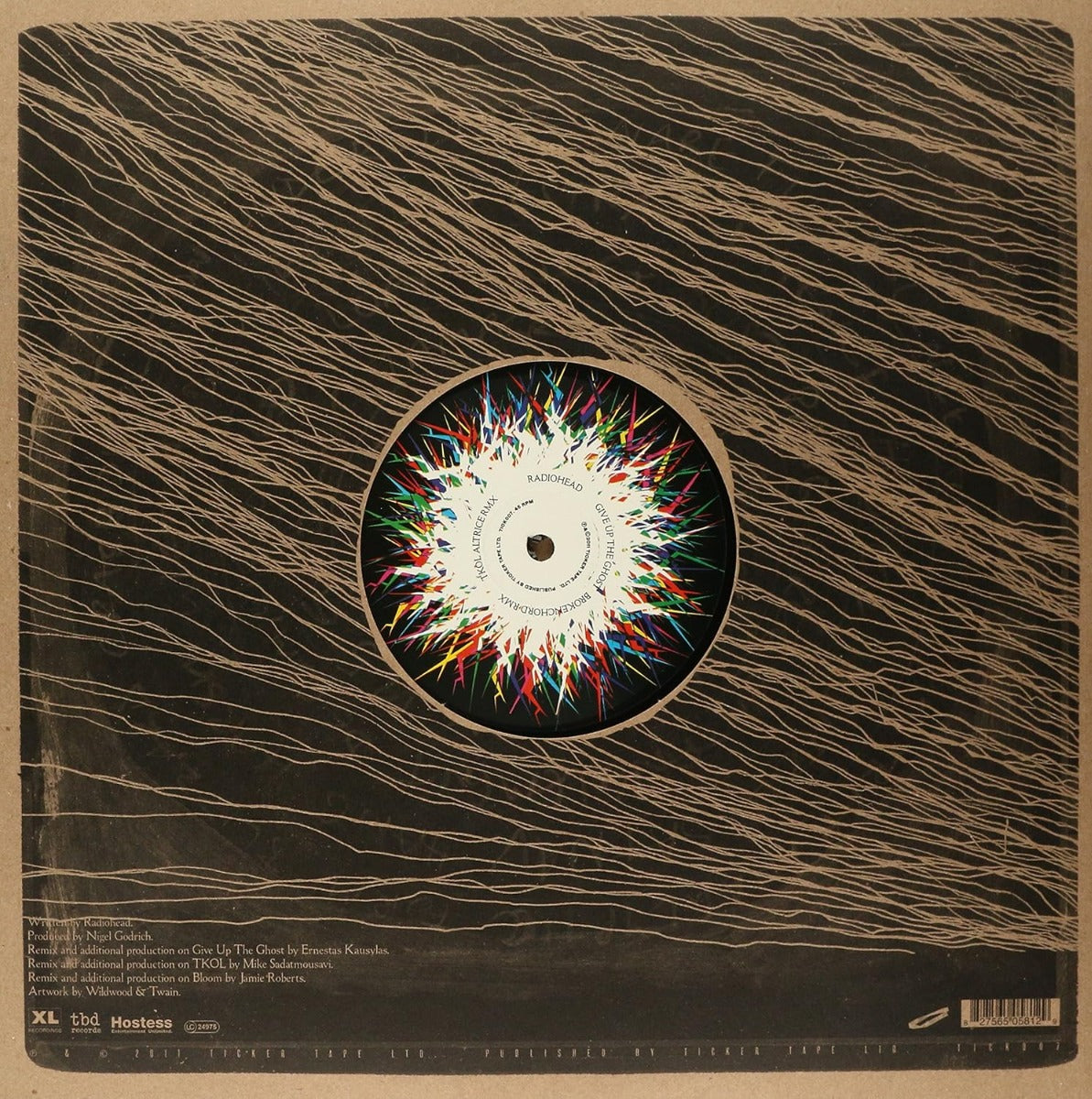 Radiohead Remixes/ Give Up The Ghost/ TKOL Altrice Remix (Limited Edition) (12" Single) Vinyl Record