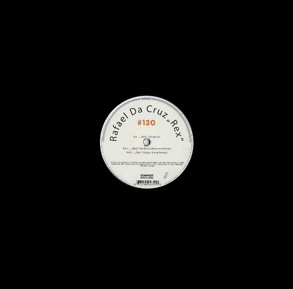 RAFAEL DA CRUZ - Rex Vinyl Record
