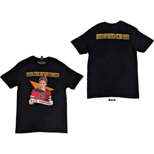 Rage Against The Machine Fear Is Our Only God Mens T Shirt Officially Licensed