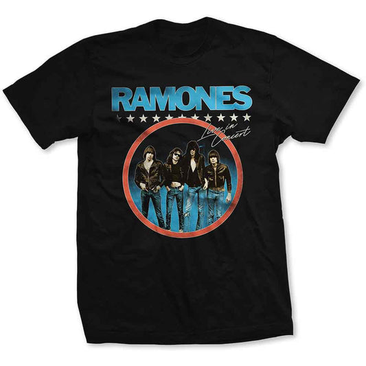 Ramones Circle Photo [T-Shirt] Officially Licensed