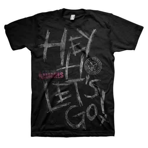 Ramones Hey Ho [T-Shirt] Officially Licensed