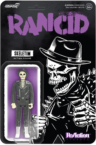 Super7 - Rancid - ReAction Figures Wv5 - Skeletim (Time Bomb) (Collectible, Action Figure) |