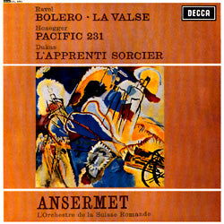 Works By Ravel, Honegger & Dukas Vinyl Record