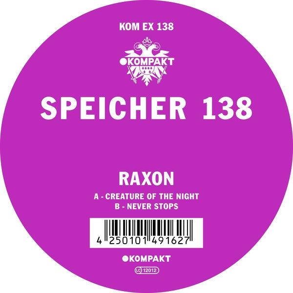 RAXON - Speicher 138 [12"] [Vinyl] Vinyl Record