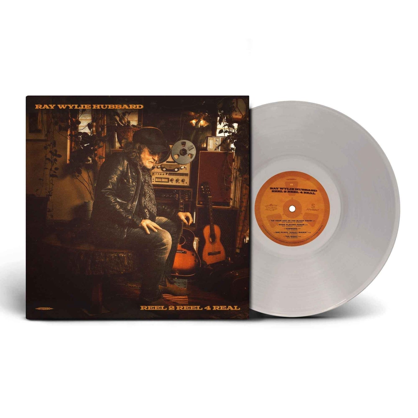 Ray Wylie Hubbard - Reel 2 Reel 4 Real (Indie Exclusive) [Gray Vinyl] [Vinyl] Vinyl Record