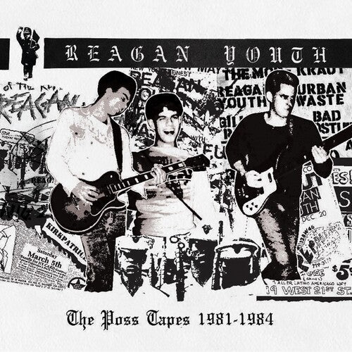Reagan Youth - The Poss Tapes: 1981-1984 (Colored Vinyl, Blue) Vinyl Record