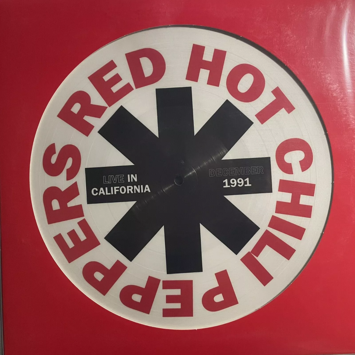 RED HOT CHILI PEPPERS - Live In California. December 1991 (Picture Disc) [Import] Vinyl Record