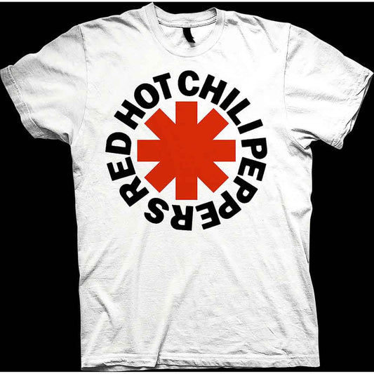RED HOT CHILI PEPPERS Red Asterisk Mens T Shirt Officially Licensed