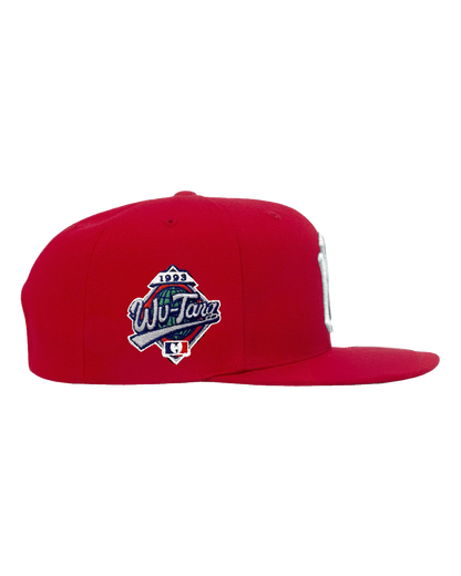 Wu-Tang Clan Officially Licensed Wu York Snapback Hat Royal Red
