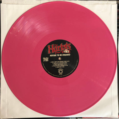 The Harlots Of 42nd Street - Refuse To Be Misused (Pink) Vinyl Record