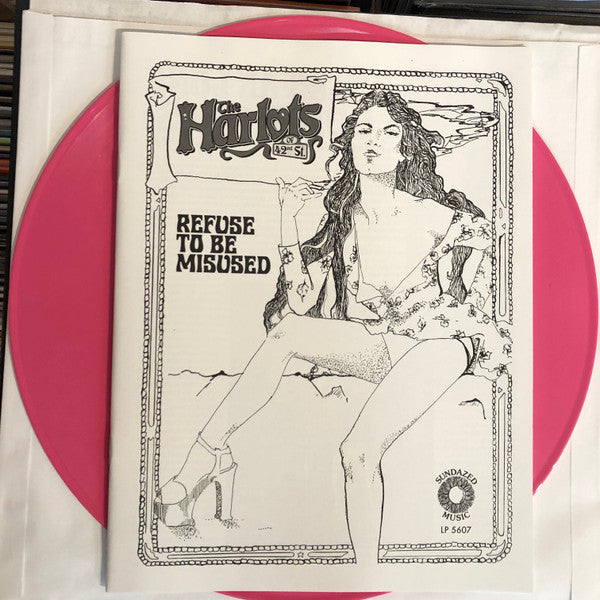 The Harlots Of 42nd Street - Refuse To Be Misused (Pink) Vinyl Record