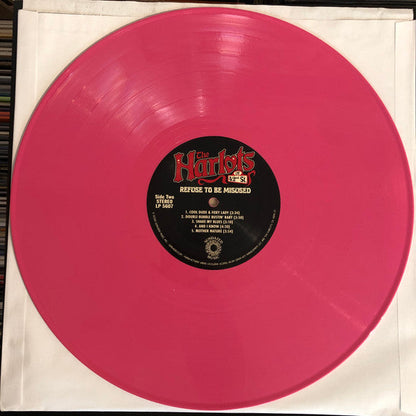 The Harlots Of 42nd Street - Refuse To Be Misused (Pink) Vinyl Record