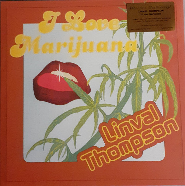 I Love Marijuana Vinyl Record