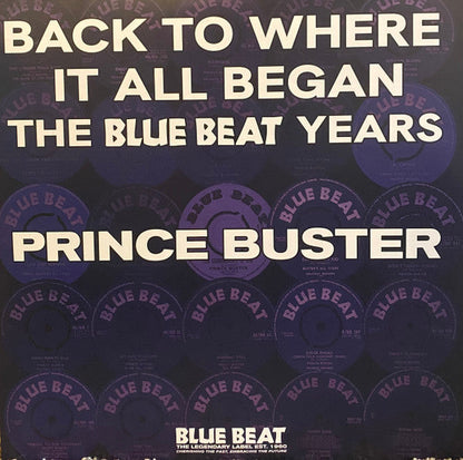 Back To Where It All Began - The Blue Beat Years Vinyl Record