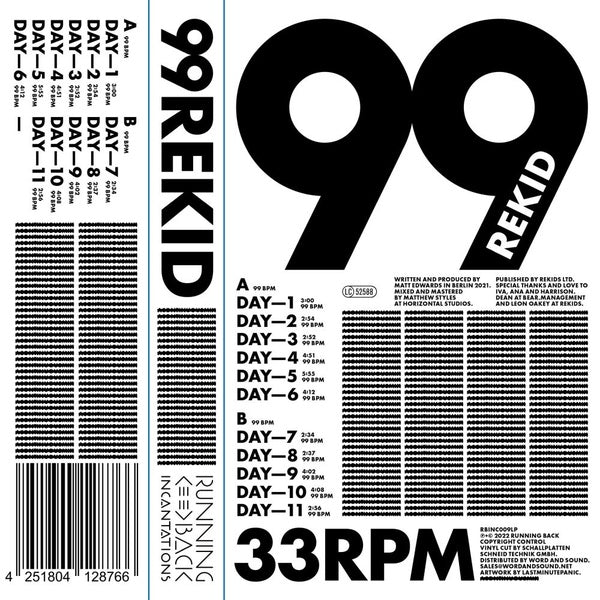 REKID - 99 Vinyl Record
