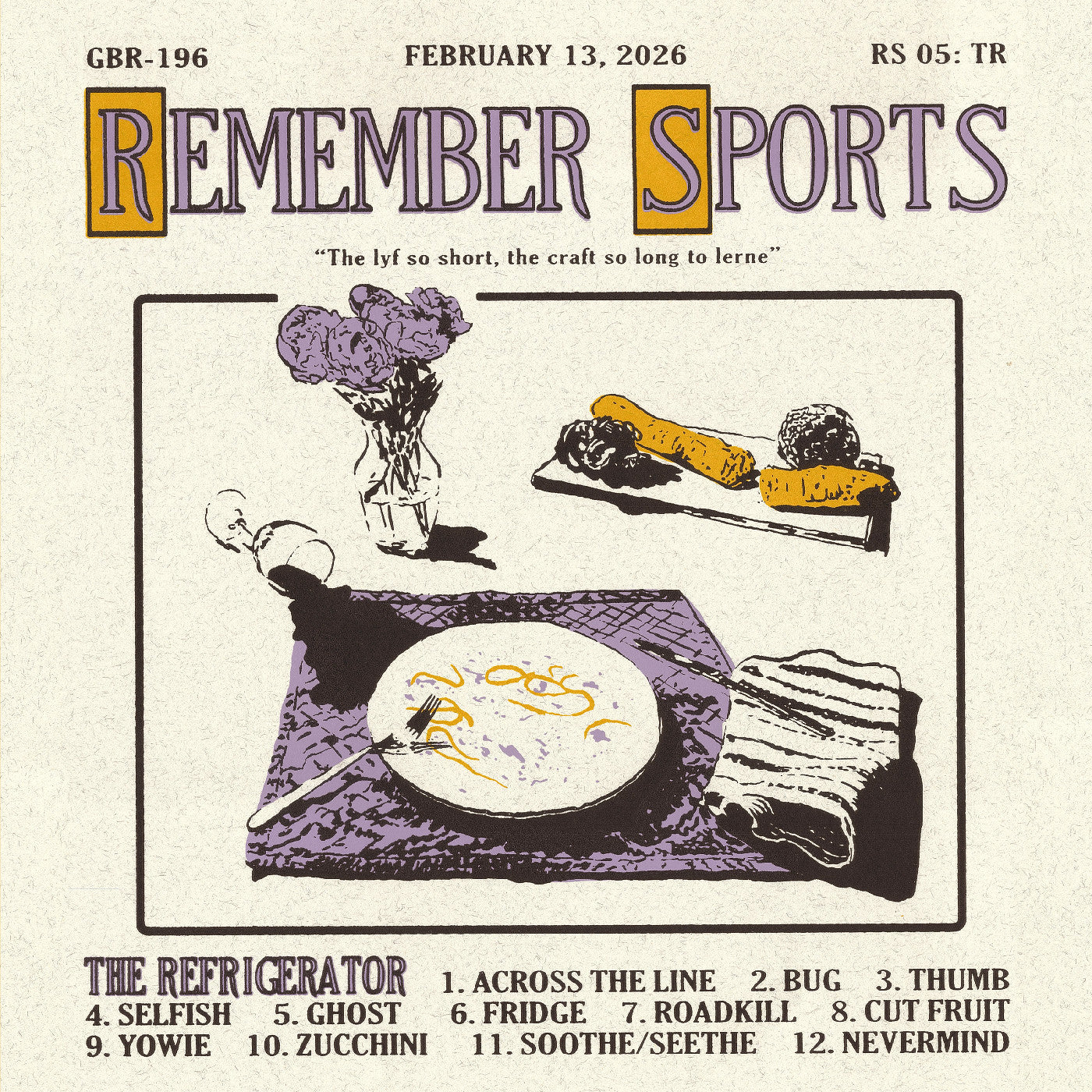 PRE-ORDER Remember Sports - The Refrigerator [Vinyl] Vinyl Record