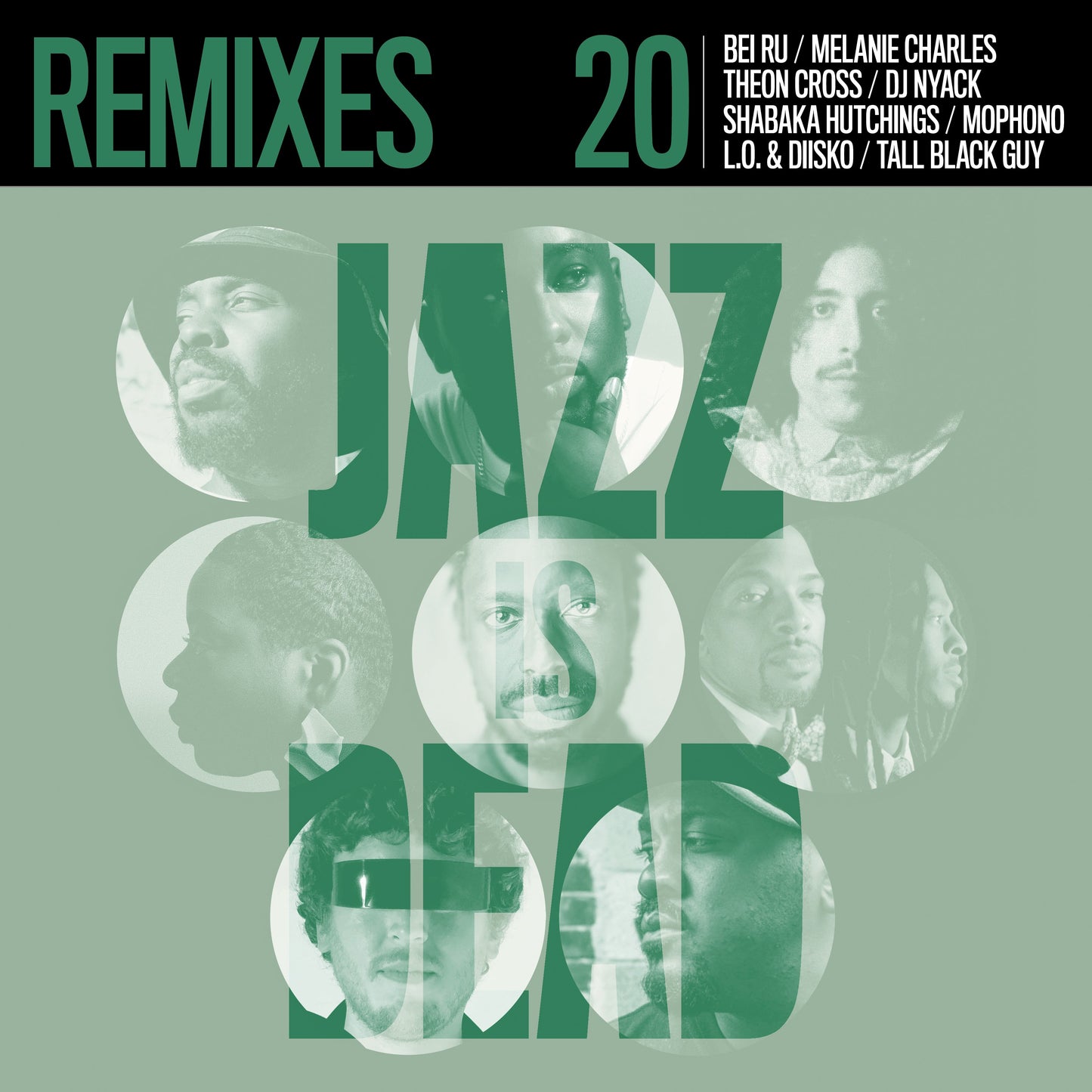Remixes JID020 (Green)  Vinyl Record