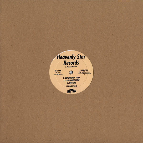 RENEGADE FORCE - Renegade Force [Vinyl] Vinyl Record