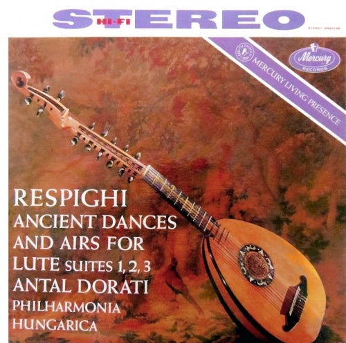 Ancient Dances And Airs For Lute; Suites 1, 2, 3 Vinyl Record