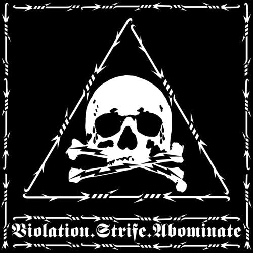 Violation.Strife.Abominate (Limited) [Silver & Black Marbled Vinyl] [Vinyl] Vinyl Record