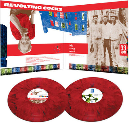 Revolting Cocks - Big Sexy Land (Colored Vinyl, Red Marble, Deluxe Edition, Reissue) (2 Lp's) [Vinyl]