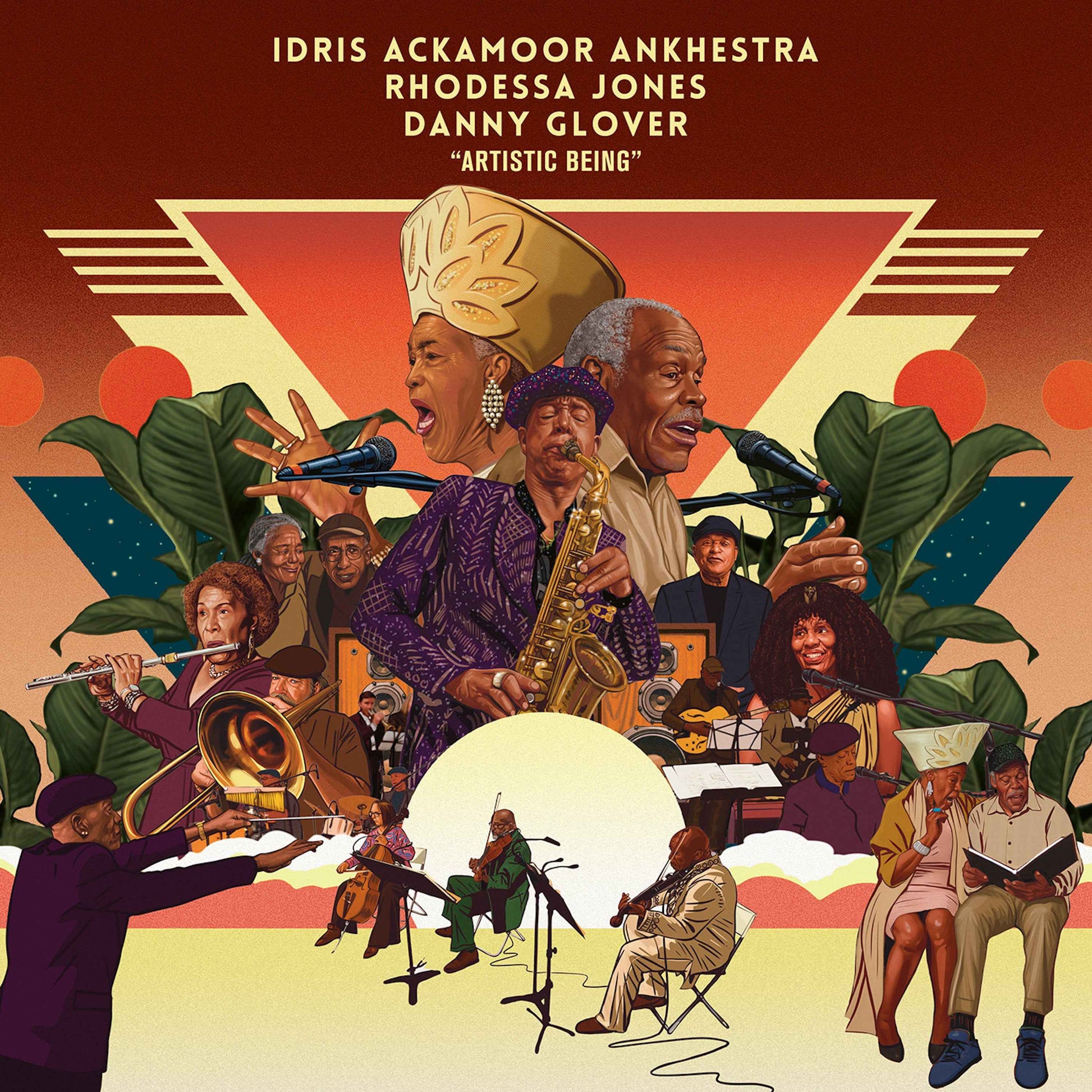 Rhodessa Jones Idris Ackamoor Ankhestra Danny Glov - Artistic Being [CD] Music CD
