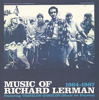 Music Of Richard Lerman 1964-1987  Music CD