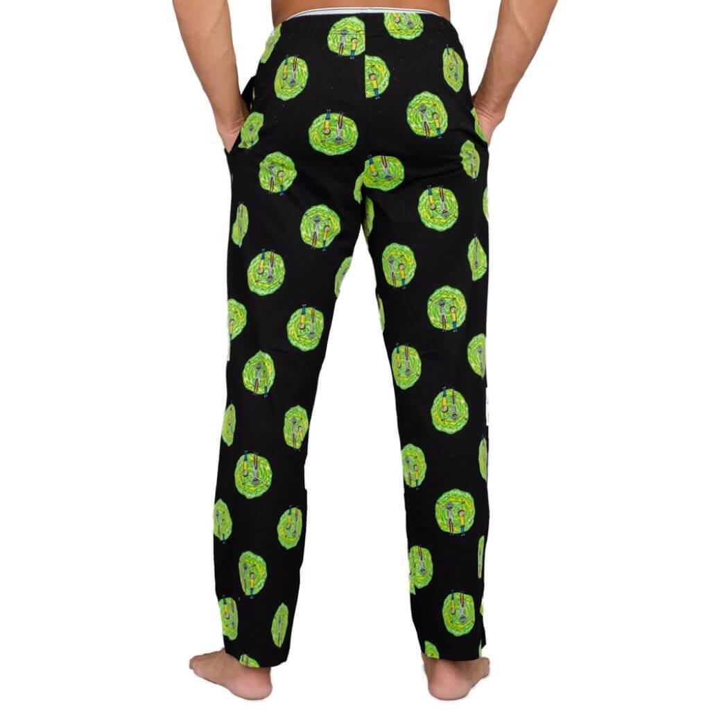 Rick and Morty Portal T-Shirt and Lounge Pants Pajama Set