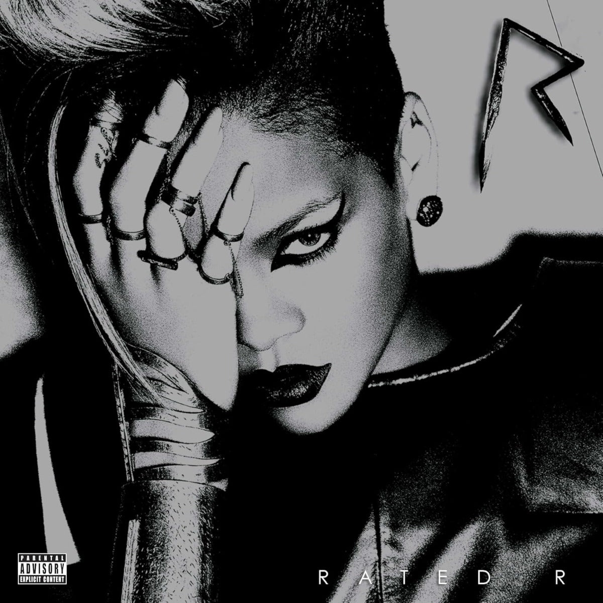 Rihanna - Rated R [Explicit Content (Limited Edition, Black Ice Color Vinyl) (2 Lp's)  Vinyl Record