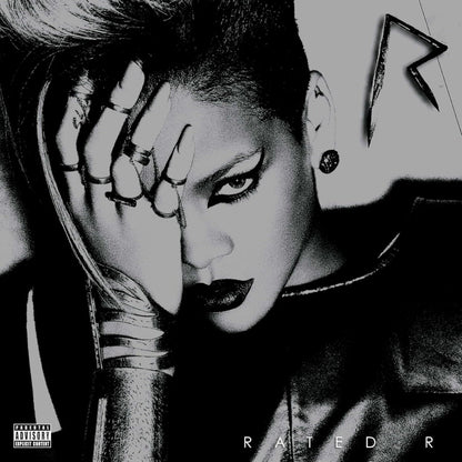 Rihanna - Rated R [Explicit Content (Limited Edition, Black Ice Color Vinyl) (2 Lp's)  Vinyl Record