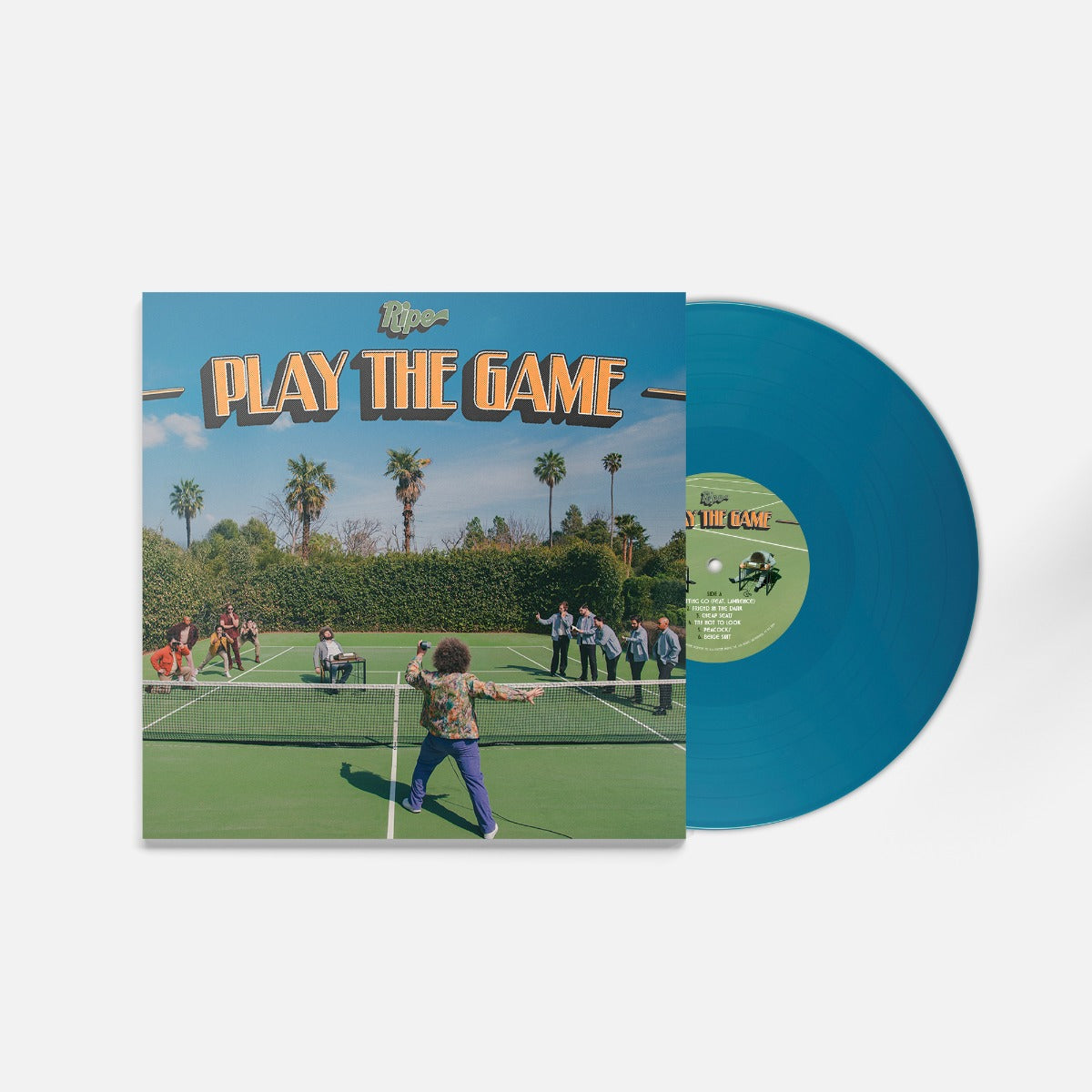 Play The Game (Indie Exclusive Aqua Vinyl) [Signed Insert]  Vinyl Record