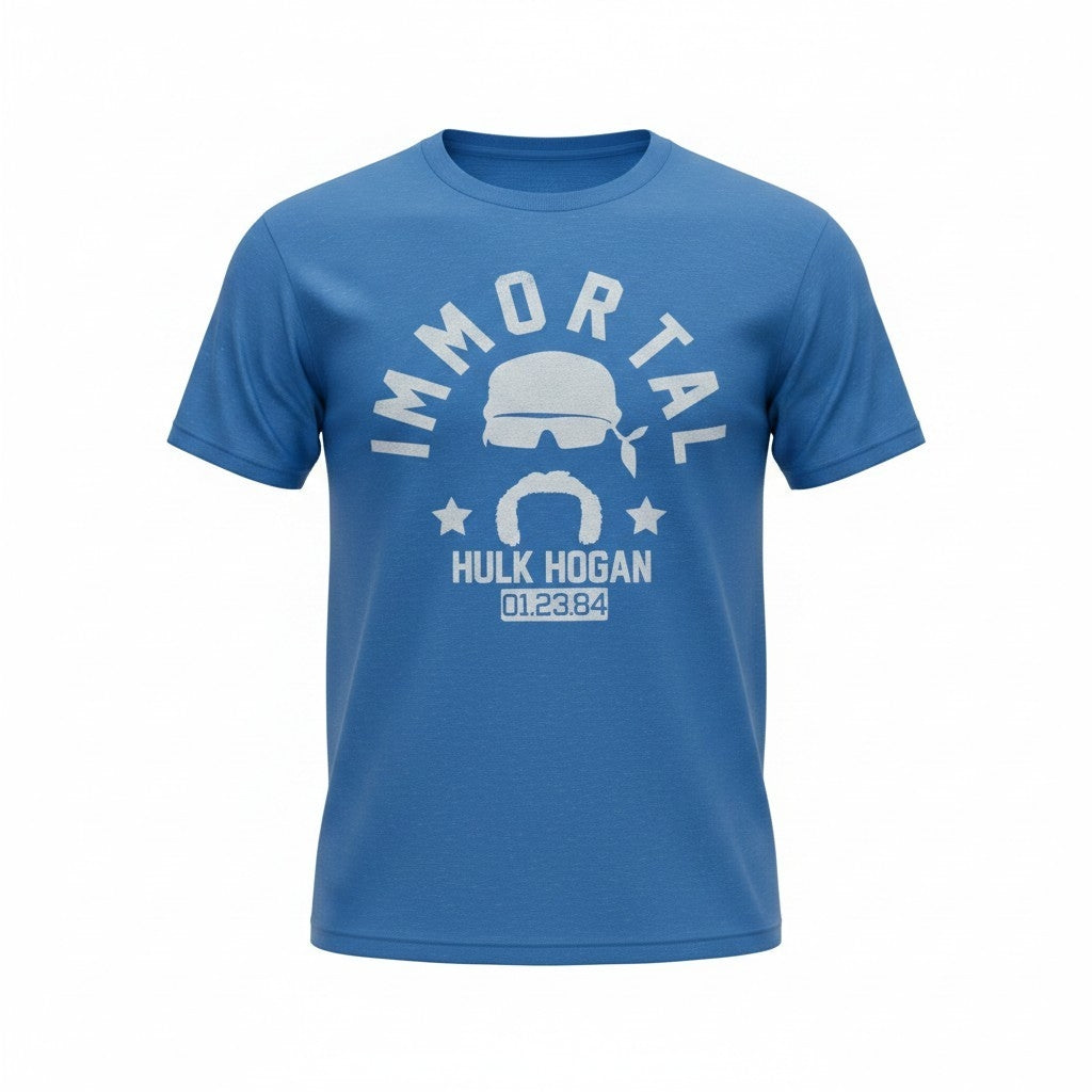 Dark Heather Blue Immortal Adult T-Shirt