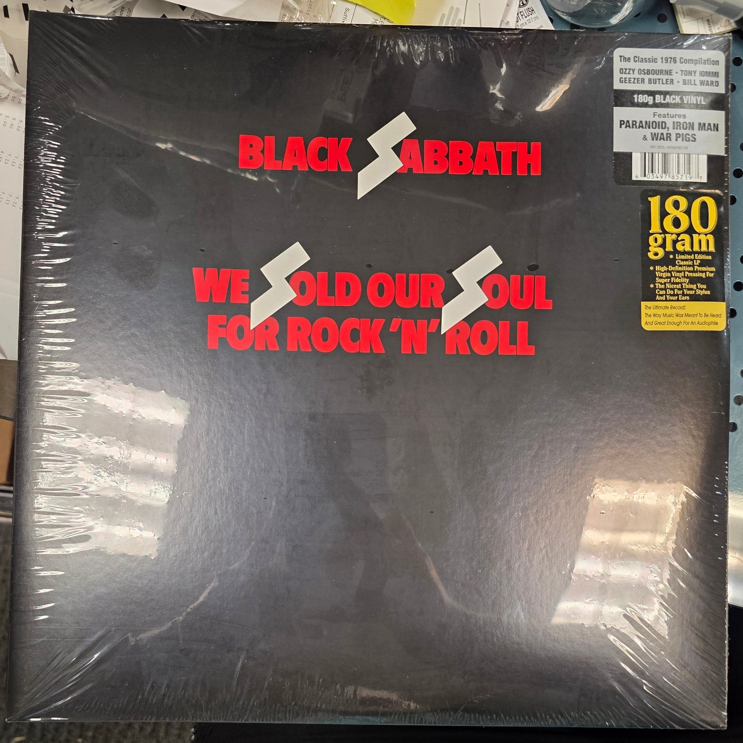 BLACK SABBATH – We Sold Our Soul For Rock 'N' Roll [180G] 2x Vinyl LP Record