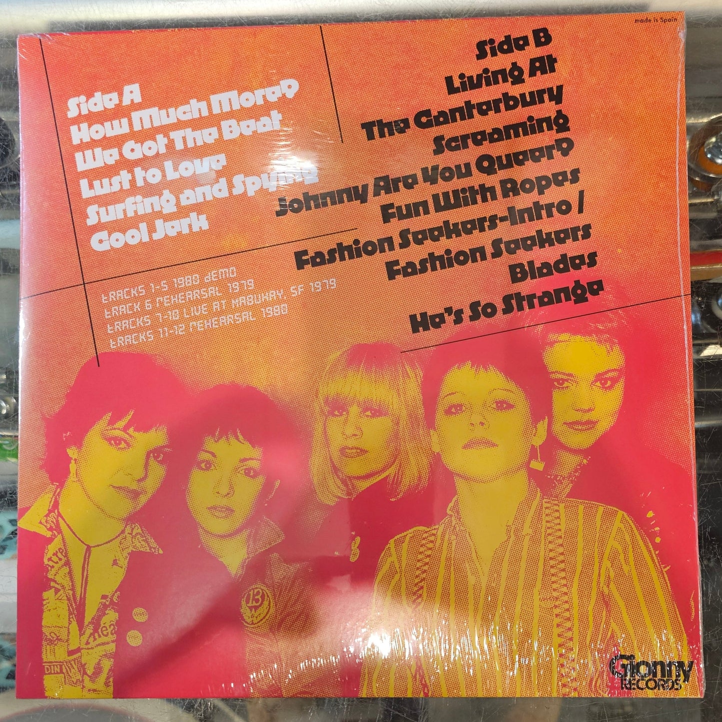 Go-Go's - '79-'80 DEMOS AND OUTTAKES (Color Vinyl) LP Record