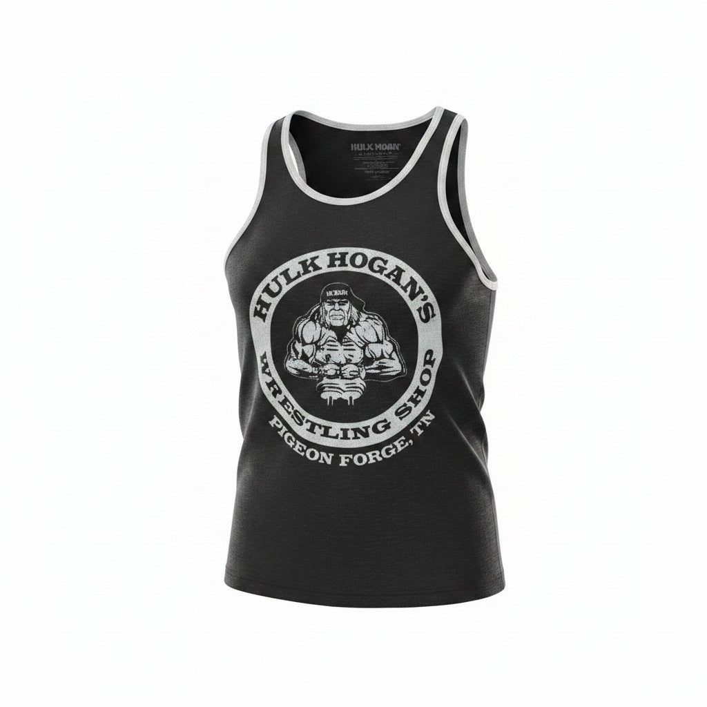 Mens Black/Gray HBS Tank Top