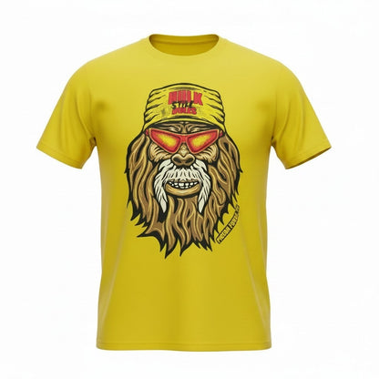 Yellow Hulk Still Rules Hulksquatch Adult T-Shirt