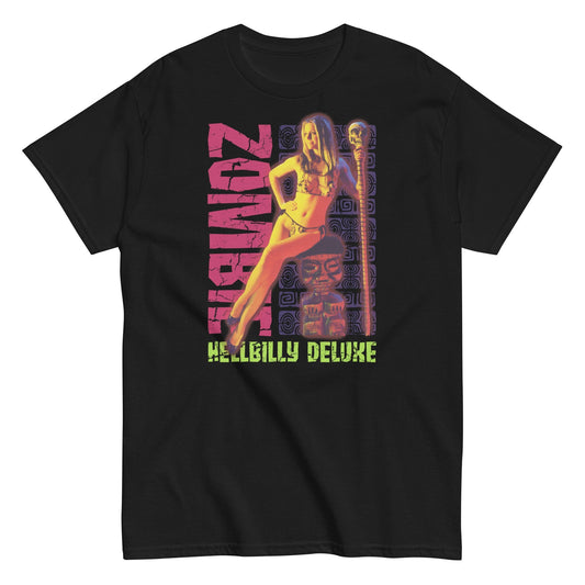 Rob Zombie Bikini Mens T Shirt Black