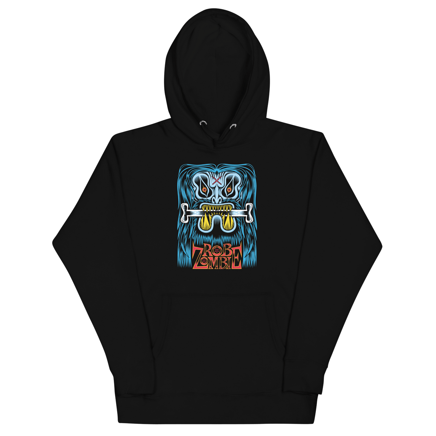 Rob Zombie Bone Mens Officially Licensed Hoodie Black
