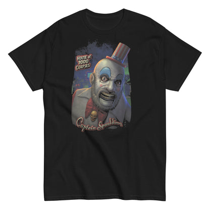 Rob Zombie Captain Spaulding Officially Licensed Mens T Shirt Black