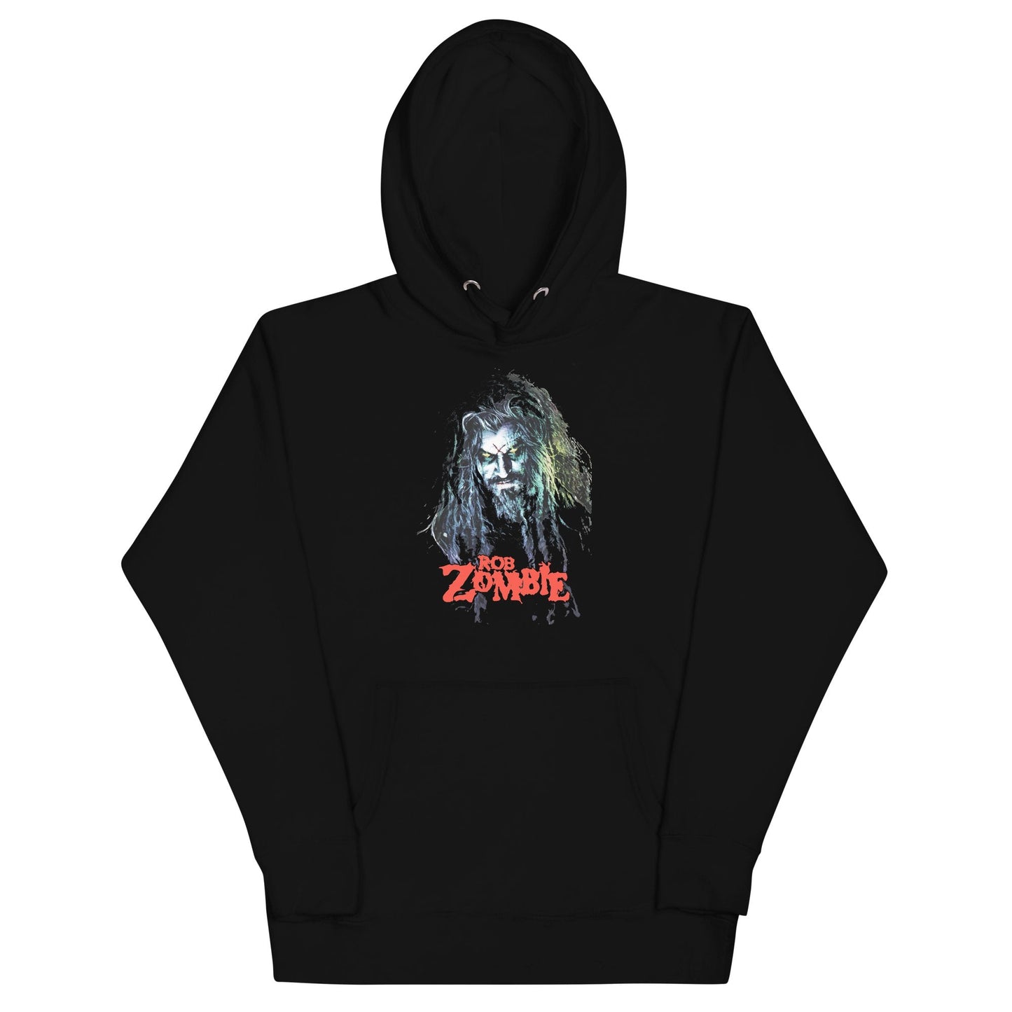 Rob Zombie Classic Logo Classic Mens Officially Licensed Hoodie Black