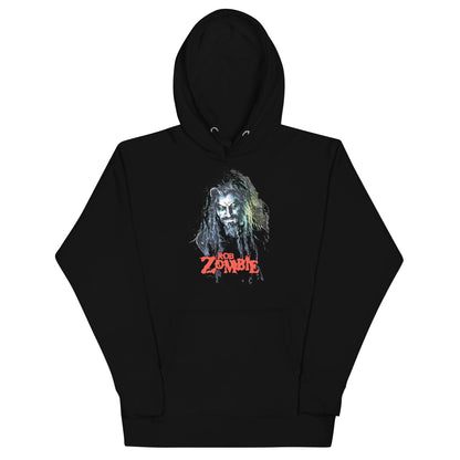 Rob Zombie Classic Logo Classic Mens Officially Licensed Hoodie Black
