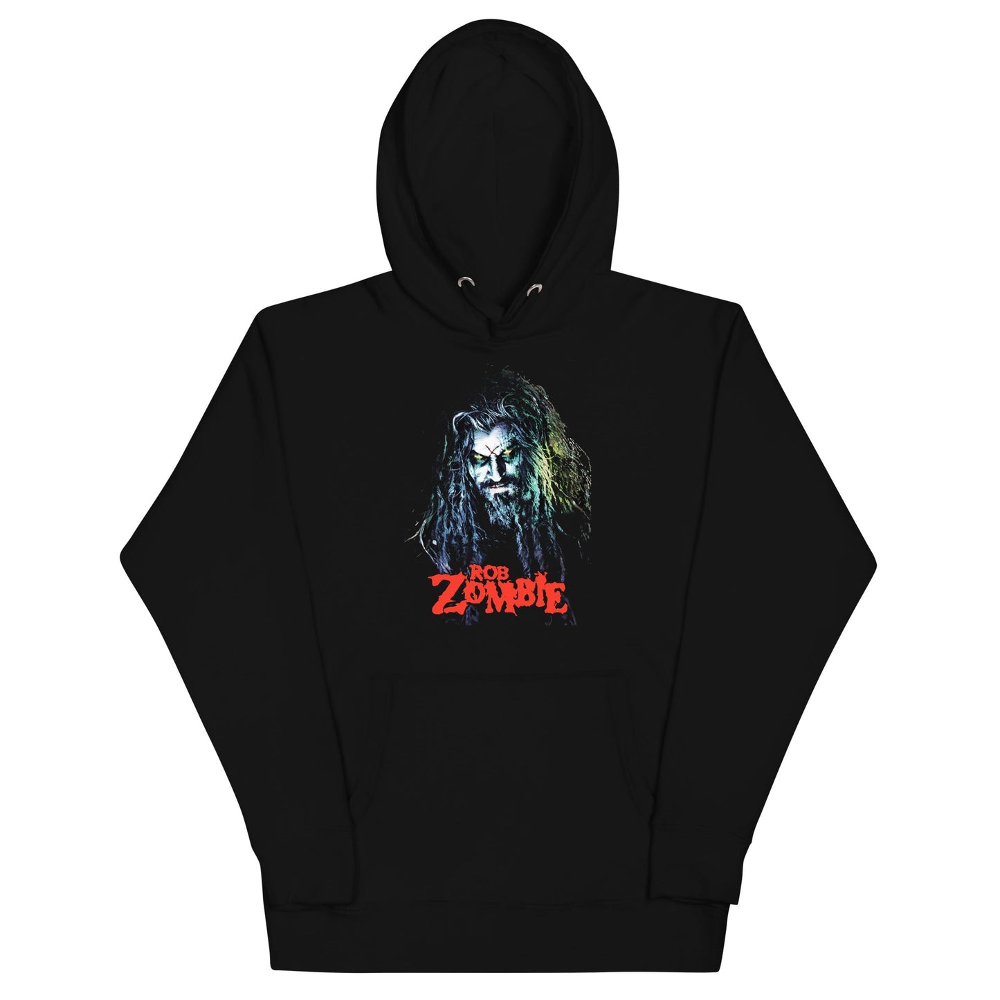 Rob Zombie Classic Logo Mens Hoodie Black