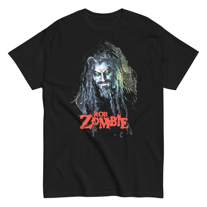 Rob Zombie Classic Logo Officially Licensed Mens T Shirt Black