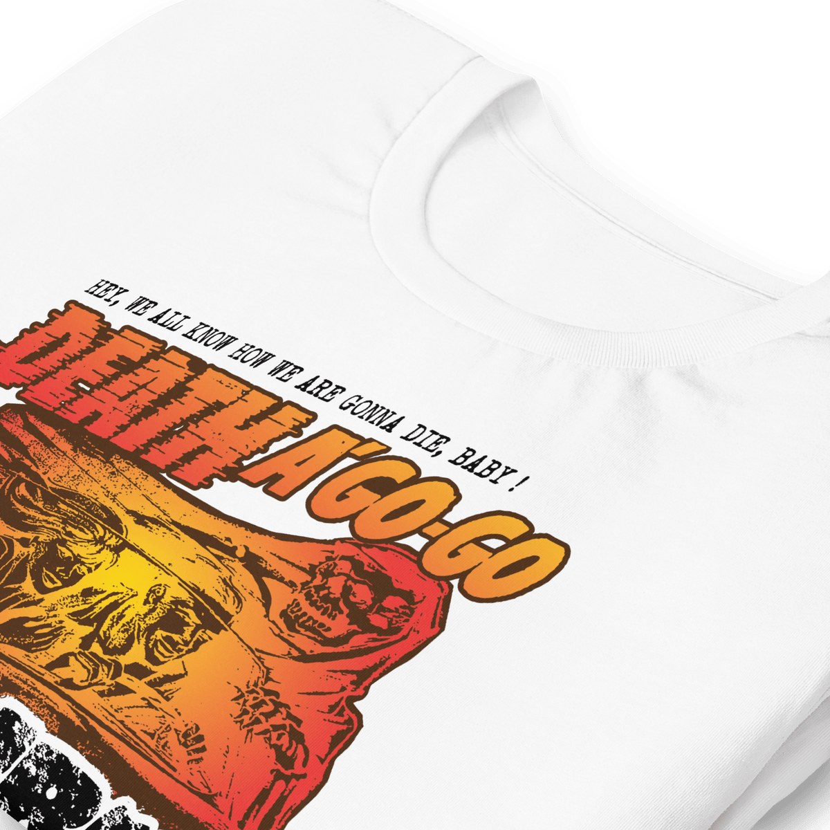 Rob Zombie Death a Go Go Officially Licensed Mens T Shirt White