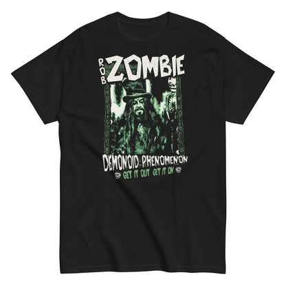Rob Zombie Demonoid Phenomenon Officially Licensed Mens T Shirt Black
