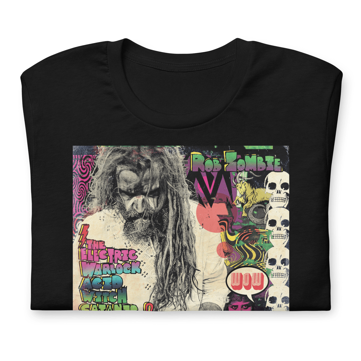 Rob Zombie Electric Acid Officially Licensed Mens T Shirt Black