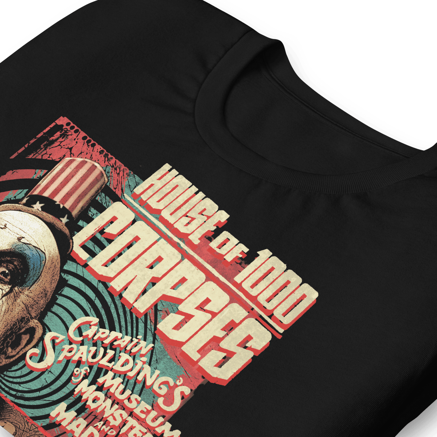 Rob Zombie Fried Chicken and Gasoline Officially Licensed Mens T Shirt Black