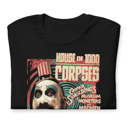 Rob Zombie Fried Chicken and Gasoline Officially Licensed Mens T Shirt Black